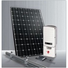 3,120 KWH Monthly Output Grid Tie Solar System Kit w/ SolarEdge 